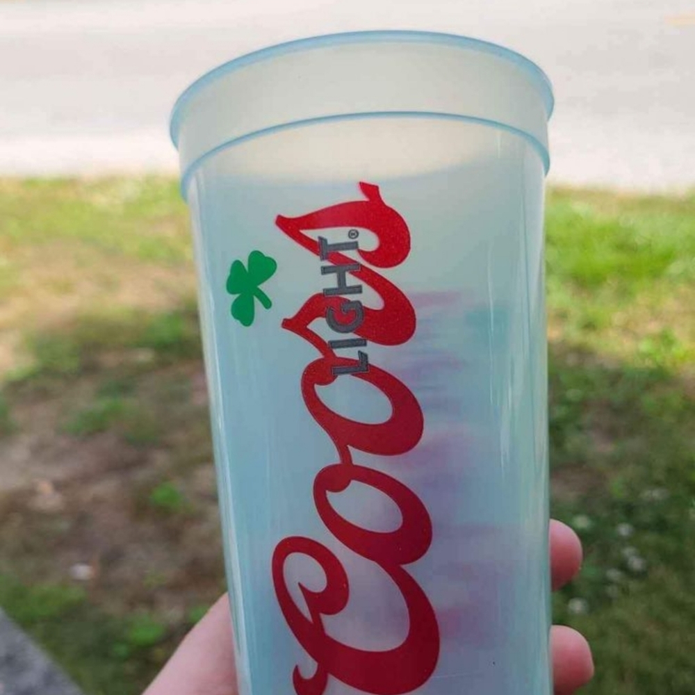 Coors Light Color Changing Cups